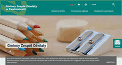 Desktop Screenshot of oswiata.pawlowice.pl